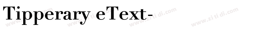 Tipperary eText字体转换 Tipperary eText字体转换